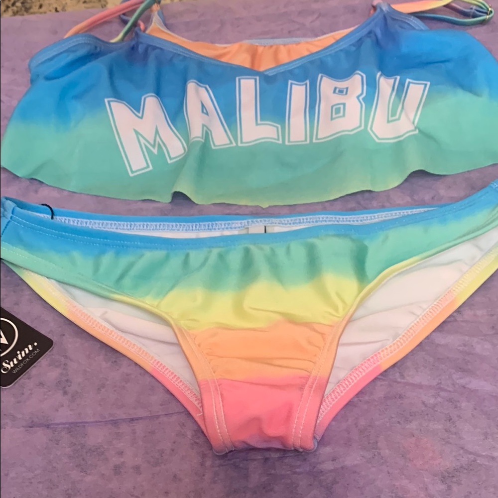 Colorful Malibu Bikini Set